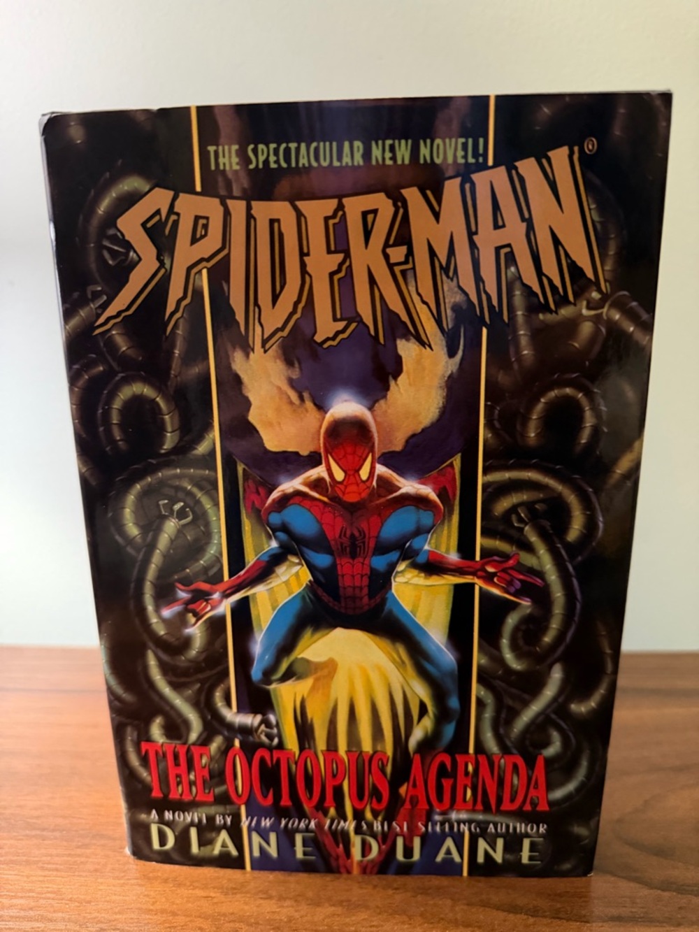 1996 Spider-Man The Octopus Agenda Hardcover Novel